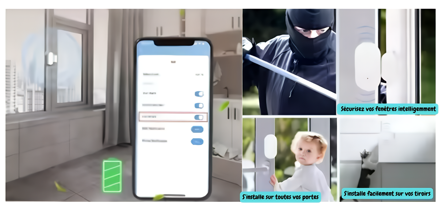 SenseDoor : Le détecteur d’ouverture intelligent